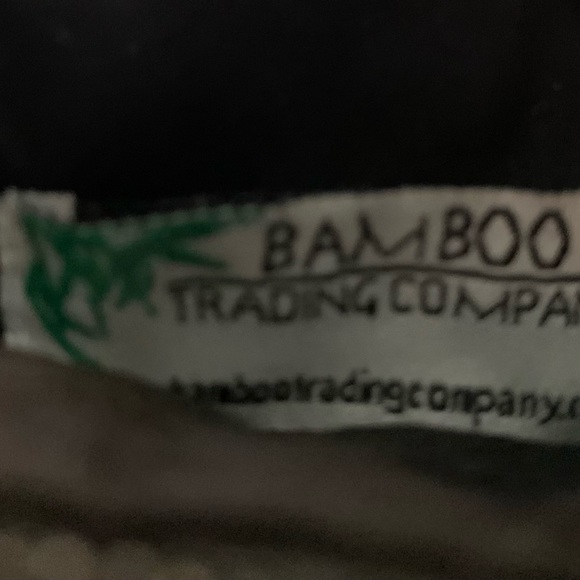 2 Bags for 1 price… Bamboo Trading Company Beaded Bags. Black & Beige. - Picture 12 of 16